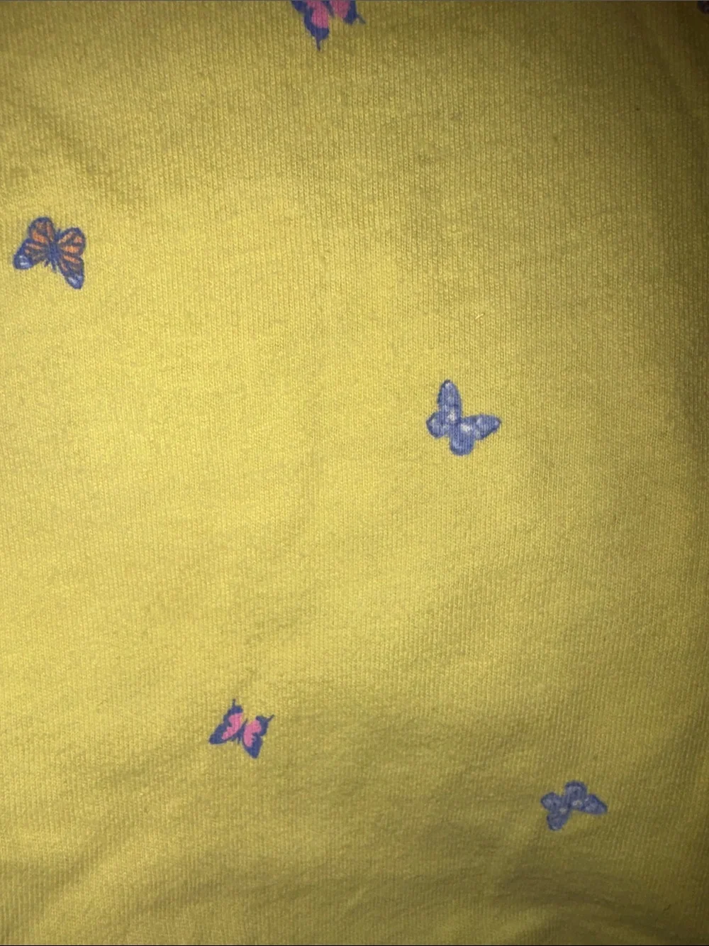 OshKosh B'gosh Yellow Tee with Butterfly Accents
